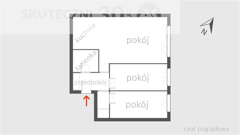 Mieszkanie, 3 pok., 47 m2, Koszalin  (2)