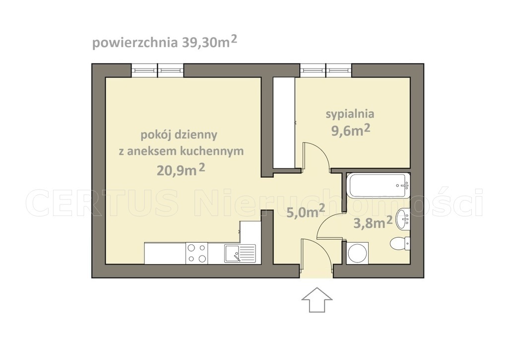 Mieszkanie 2-pokojowe w kamienicy w centrum (13)