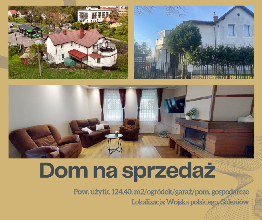 Parter domu Goleniów na sprzedaż ok 130 m2 (2)