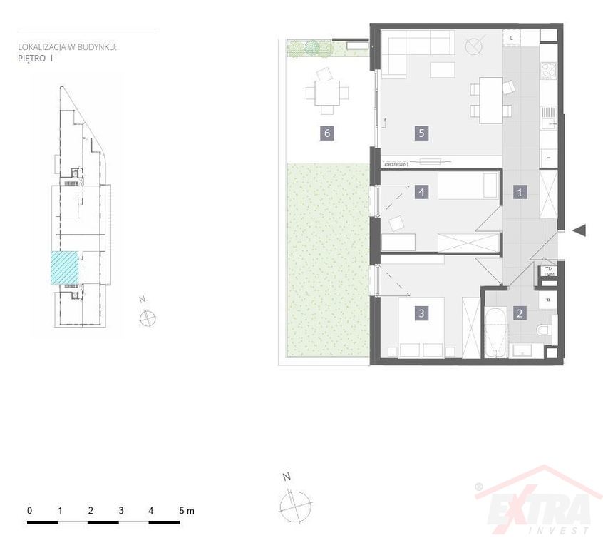 Apartament dla miłośnika natury, przy Marinie (5)