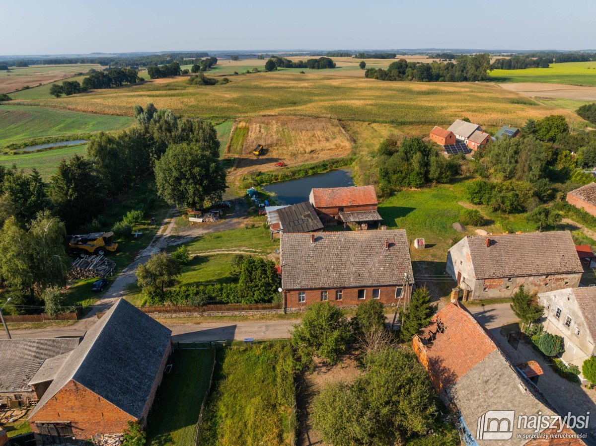 RECZ - UROK BUDYNKU Z CZERWONEJ CEGŁY, DUŻA DZIAŁK (10)