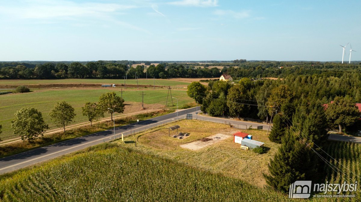 Gościno - działka pod dzierżawę przy drodze głównej (5)