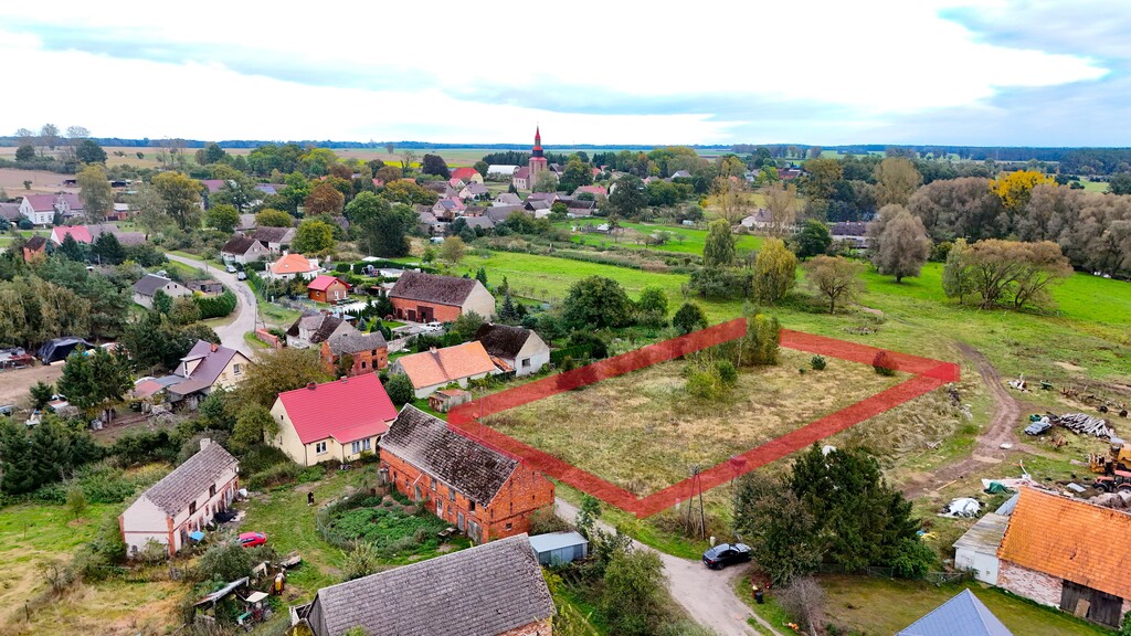 Duża działka, 2 domy, Poczernin (7)