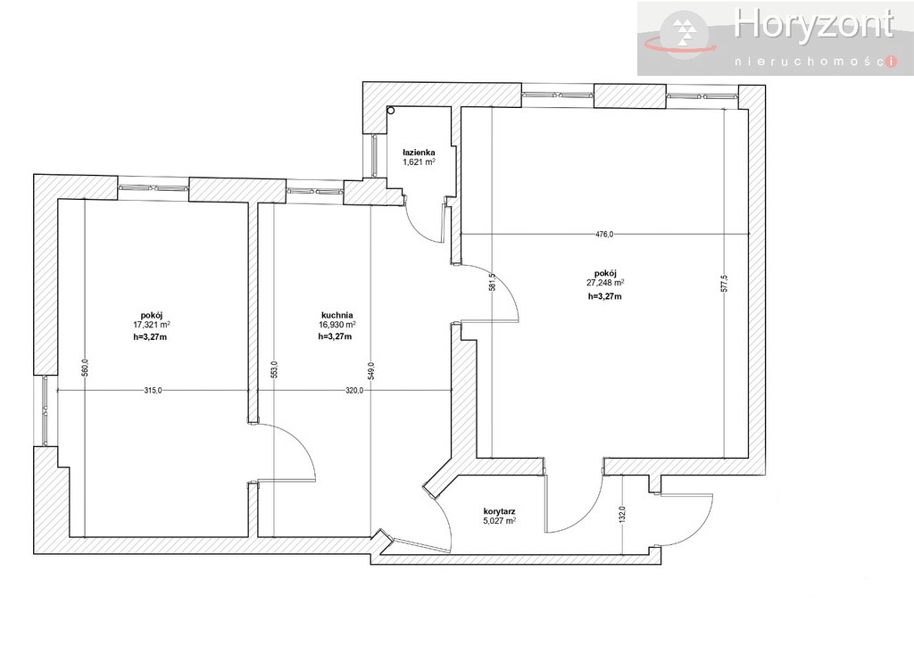 2pok. 68m2, projekt inwestycyjny - Centrum (1)