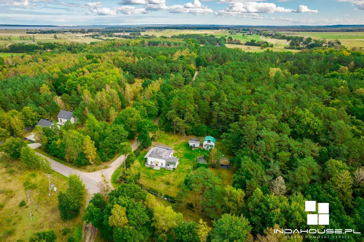 Duża działka przy lesie, dom nad morzem, gotowiec  (26)