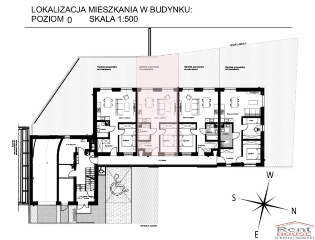 Nowe, 2 pokojowe mieszkanie,  ogródek, Warszewo (3)