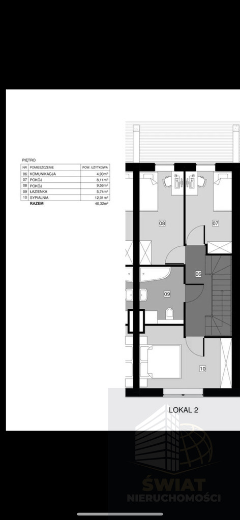 Szeregowiec 82m2 Osów, dwa miejsca postojowe (8)