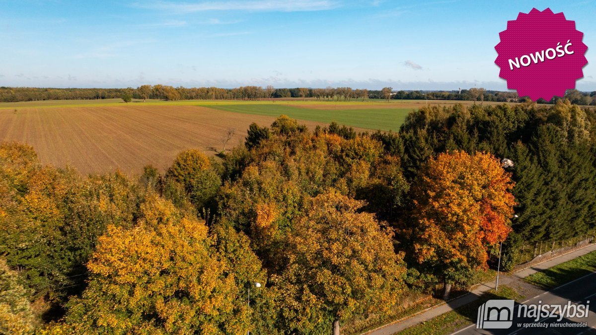 Brojce - działka 4100m2 przy drodze asfaltowej (1)