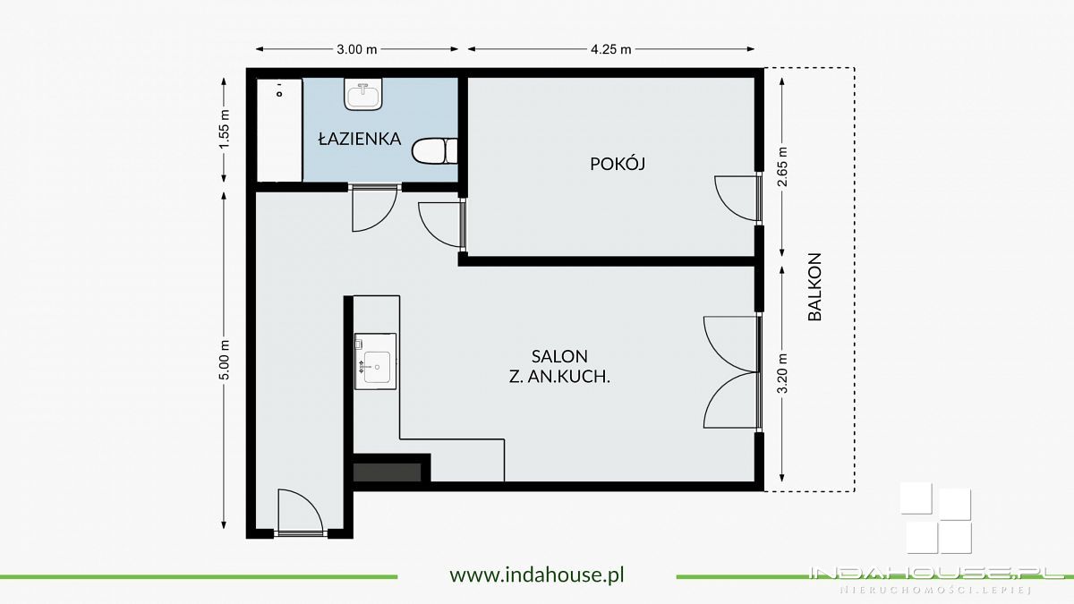 Korfantego, 2 pokojowe mieszkanie urządzone pod kl (11)