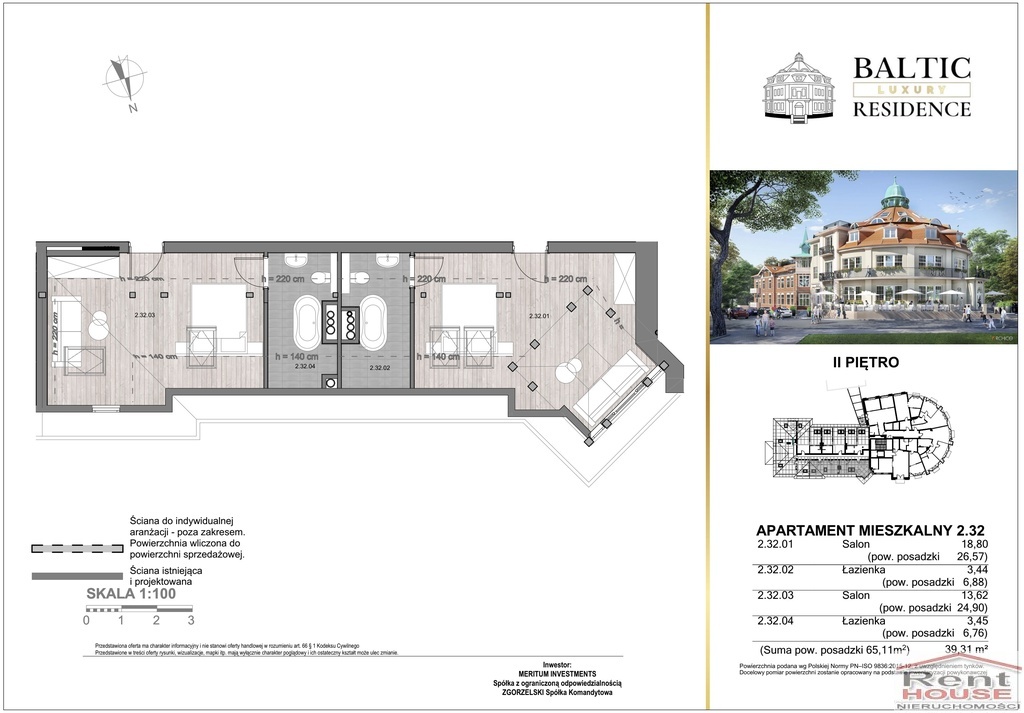 Apartament - dwie kawalerki z widokiem na morze. (2)