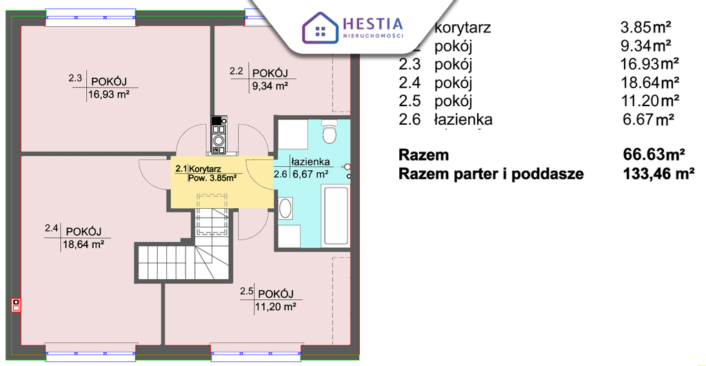 Bliźniaki w Mierzynie, 4/5 pokoi, garaż, ogród (11)