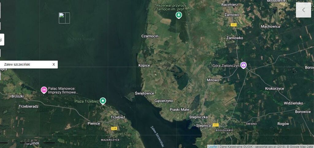 Działka 1.9857ha,Kopice,gm.Stepnica,blisko Zalew. (2)