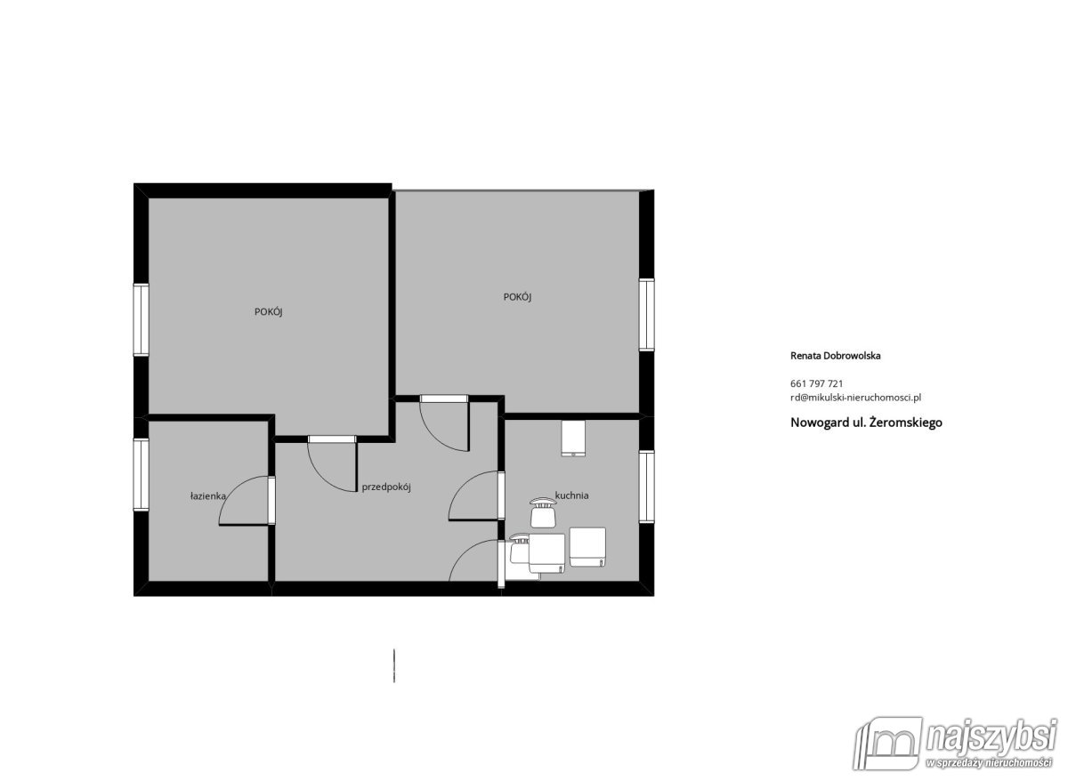 Nowogard-mieszkanie 2 pokojowe na I piętrze (21)