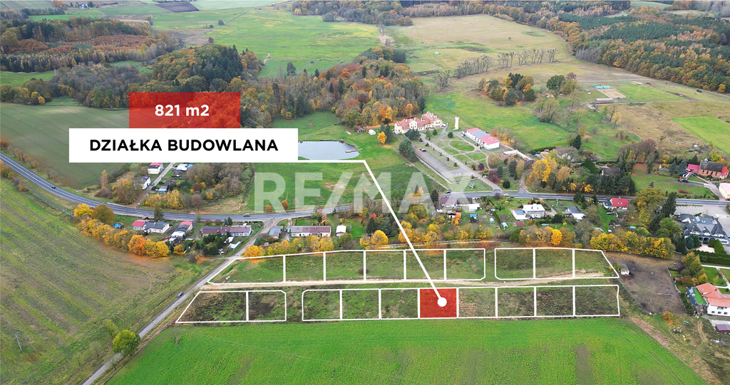 Działka budowlana w Rymaniu 40km od Kołobrzegu (1)