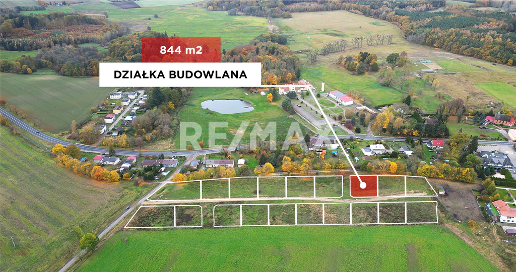 Działka inwstycyjna - budowlana w Rymaniu (2)