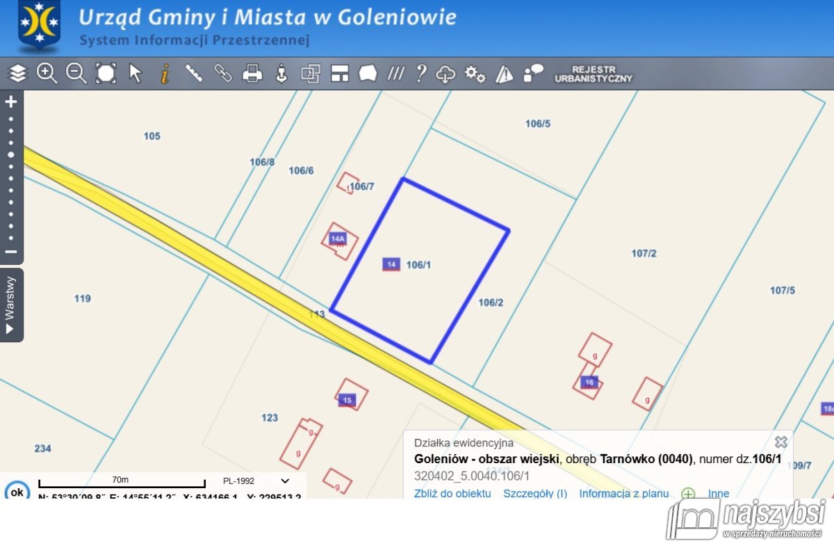 Goleniów-Tarnówko- działka 3200 m2 z war. zabudowy (19)