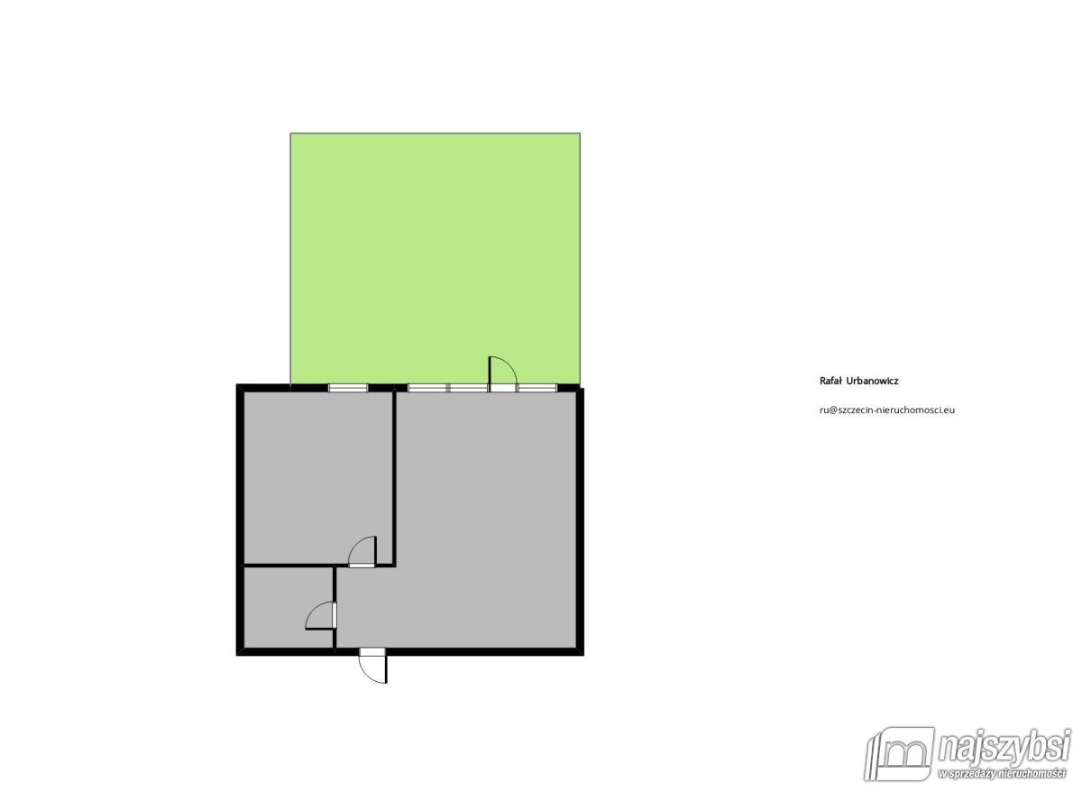 Szczecin  - Park Ostrowska 42m2 + ogródek 30m2 (21)