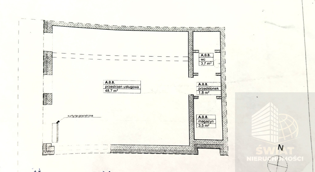 Lokal na sprzedaż 58m2 -Szczecin Gumieńce (2)