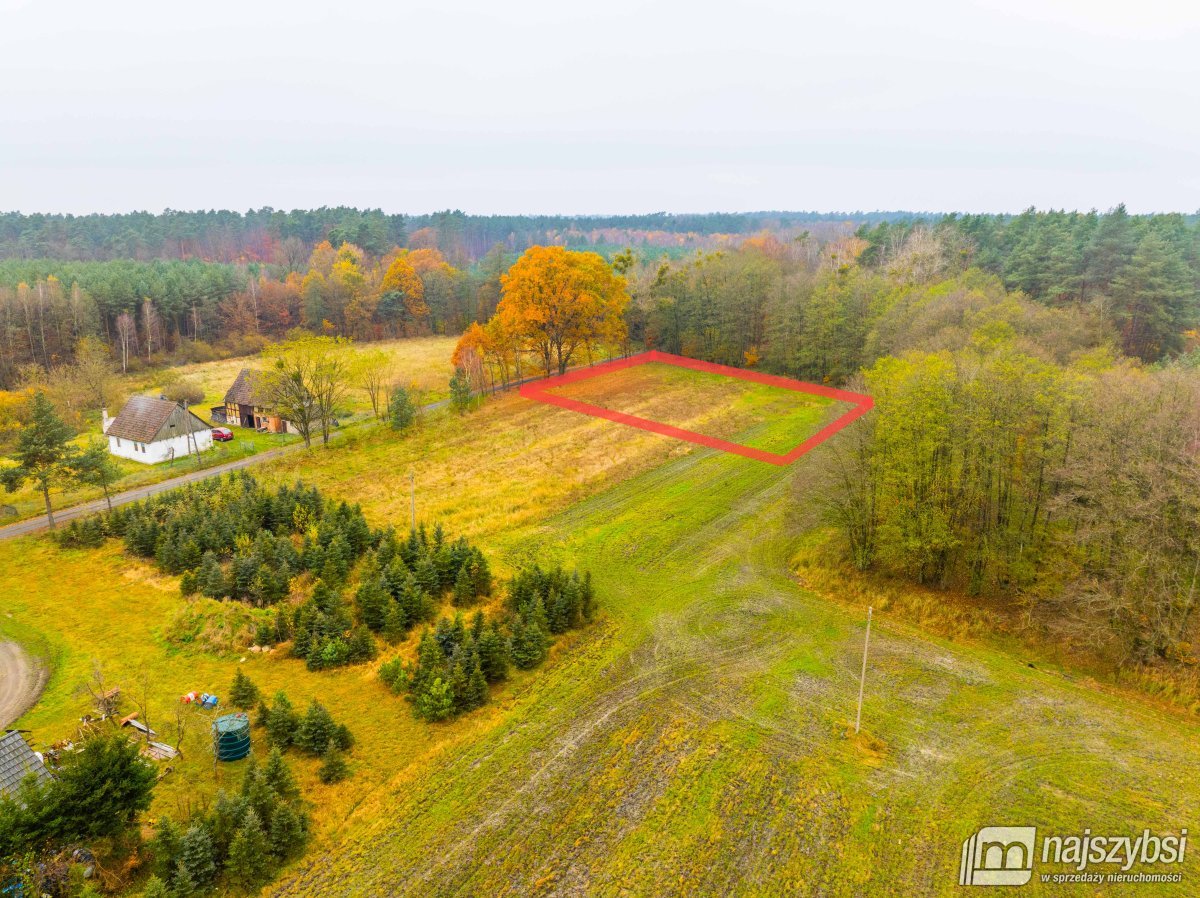 Osina- działka budowlana 1500 m2 z WZ (1)