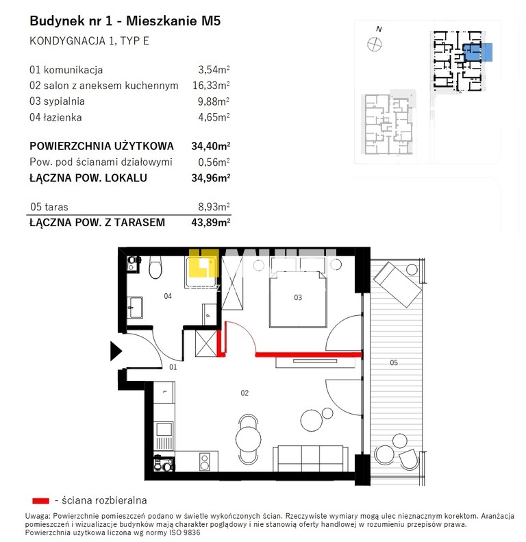 Mieszkanie 2 pokoje-Ustronie Morskie,basen,parking (2)