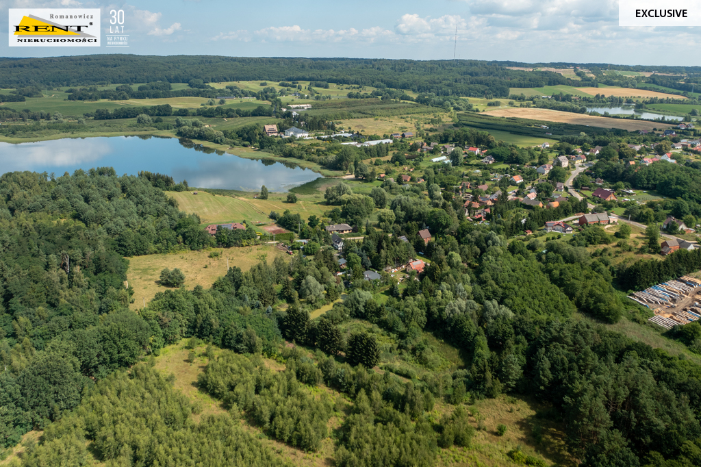 Działka wśród lasu blisko jeziora i pola golfowego (5)