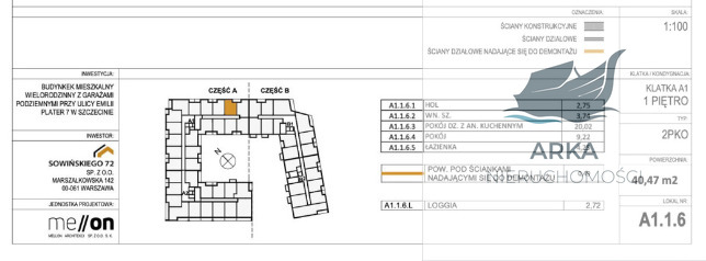 Mieszkanie 2-pokojowe 40.47m2 z loggią (3)