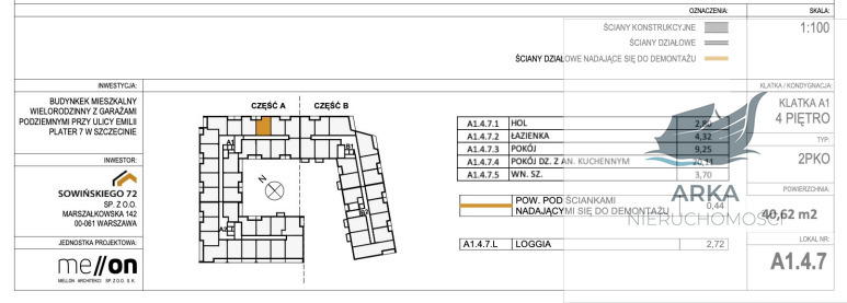 Mieszkanie 2-pokojowe 40.62m2 z loggią (3)