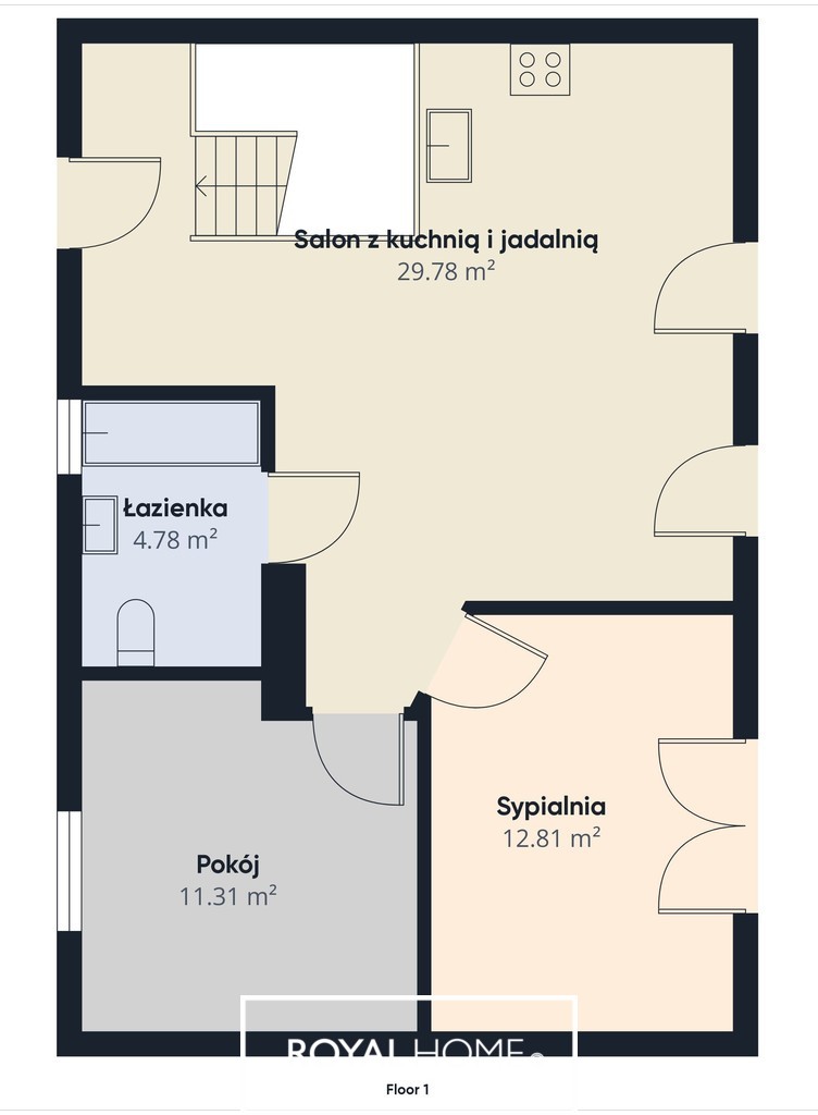 Piękny i bezczynszowy apartament z ogródkiem (12)