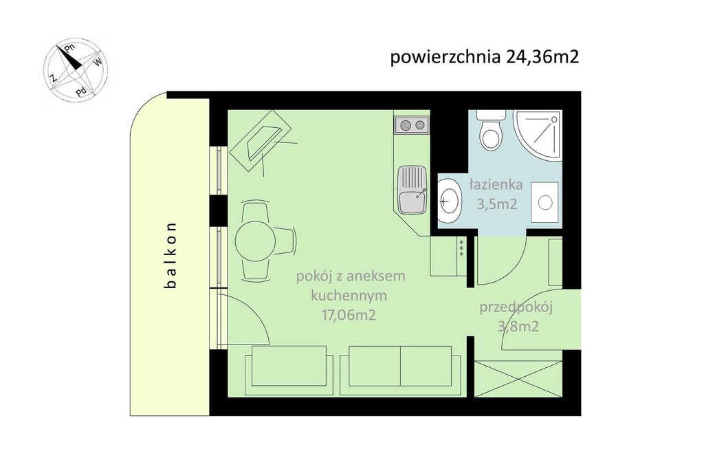 Kołobrzeg kawalerka 250 metrów od plaży (9)