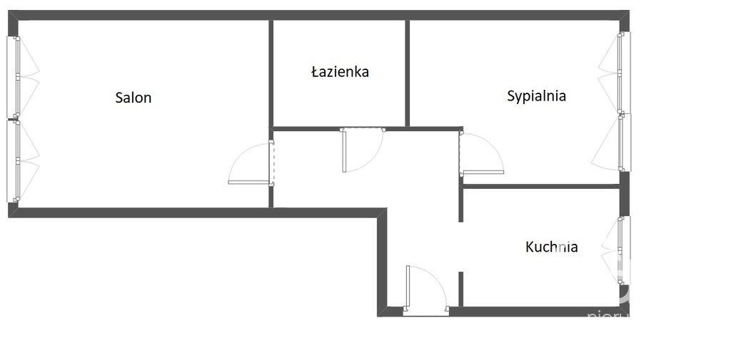 2 pokoje na Pomorzanach niski blok (11)