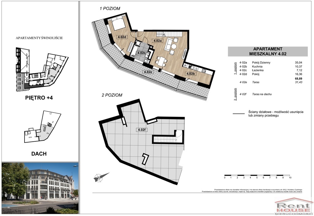 Wyjątkowy apartament inwestycyjny, taras na dachu (1)