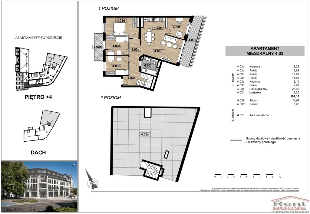 Duży apartament inwestycyjny, taras na dachu (1)