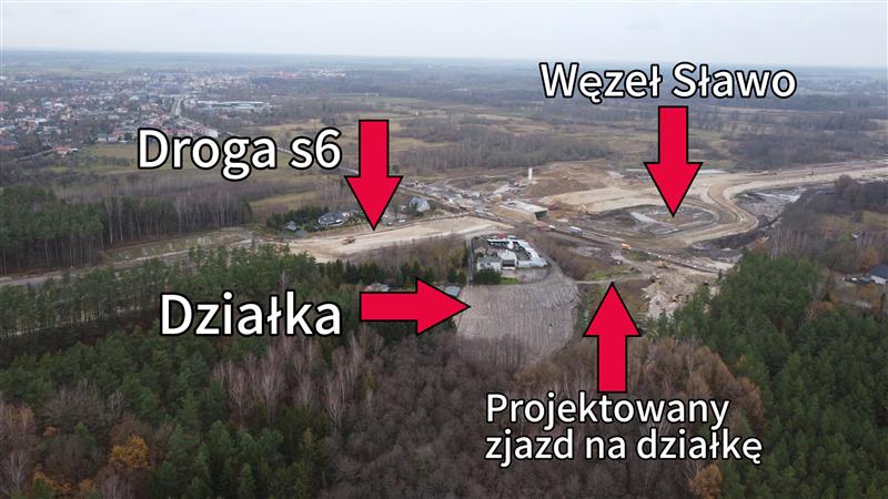 Działka usługowa - Sławno Sławno (2)