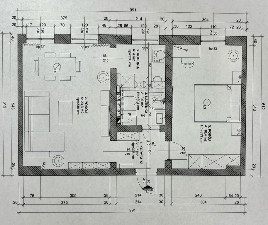 2 POKOJOWE MIESZKANIE PO REMONCIE, CENTRUM (12)