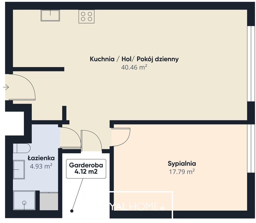 Idealny Apartament 2p w świetnej lokalizacji 68m2 (21)