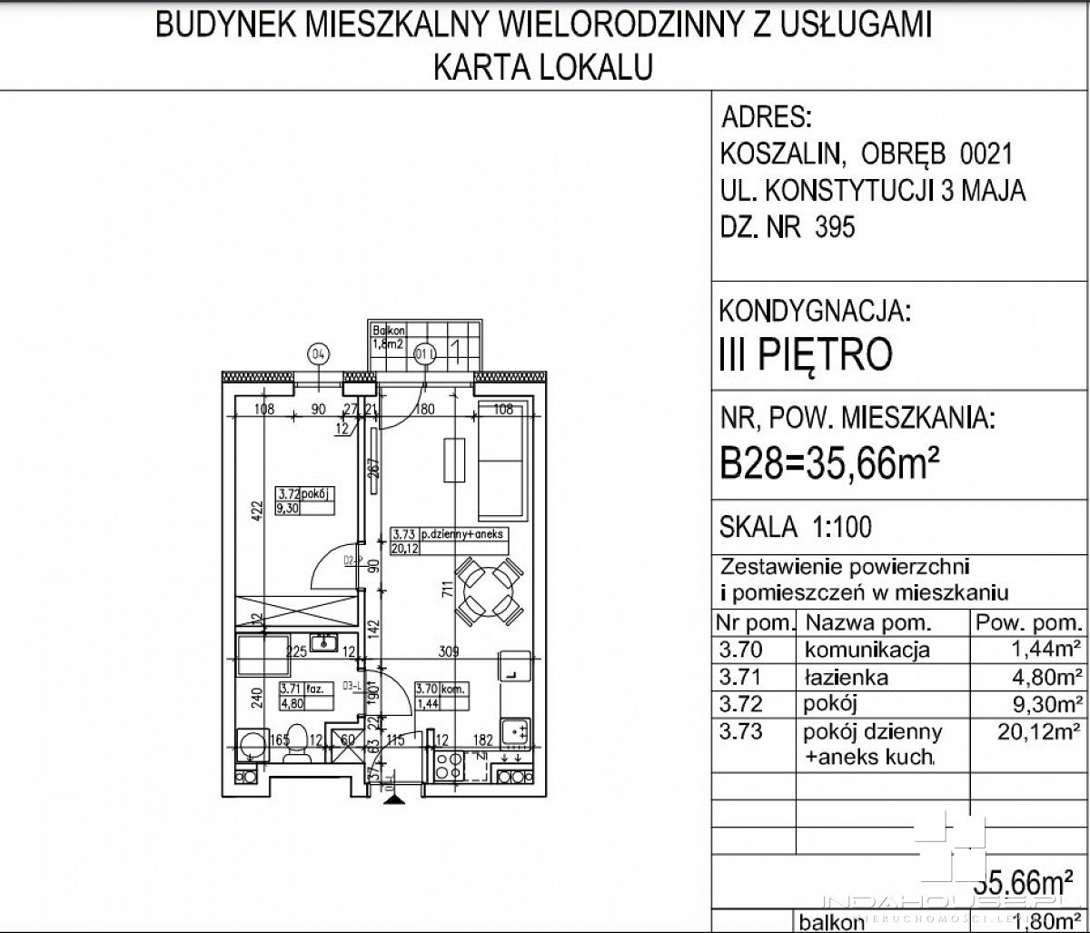 Nowe 2 pokojowe  mieszkanie w centrum miasta (3)