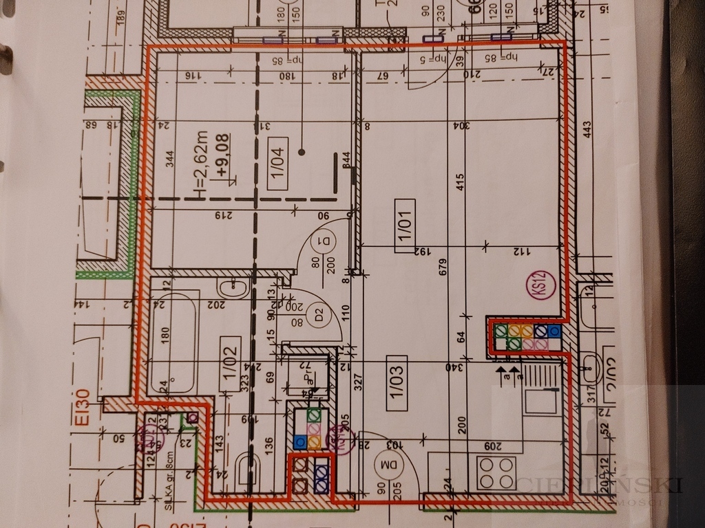 2 pokojowe mieszkanie z balkonem w Centrum (12)