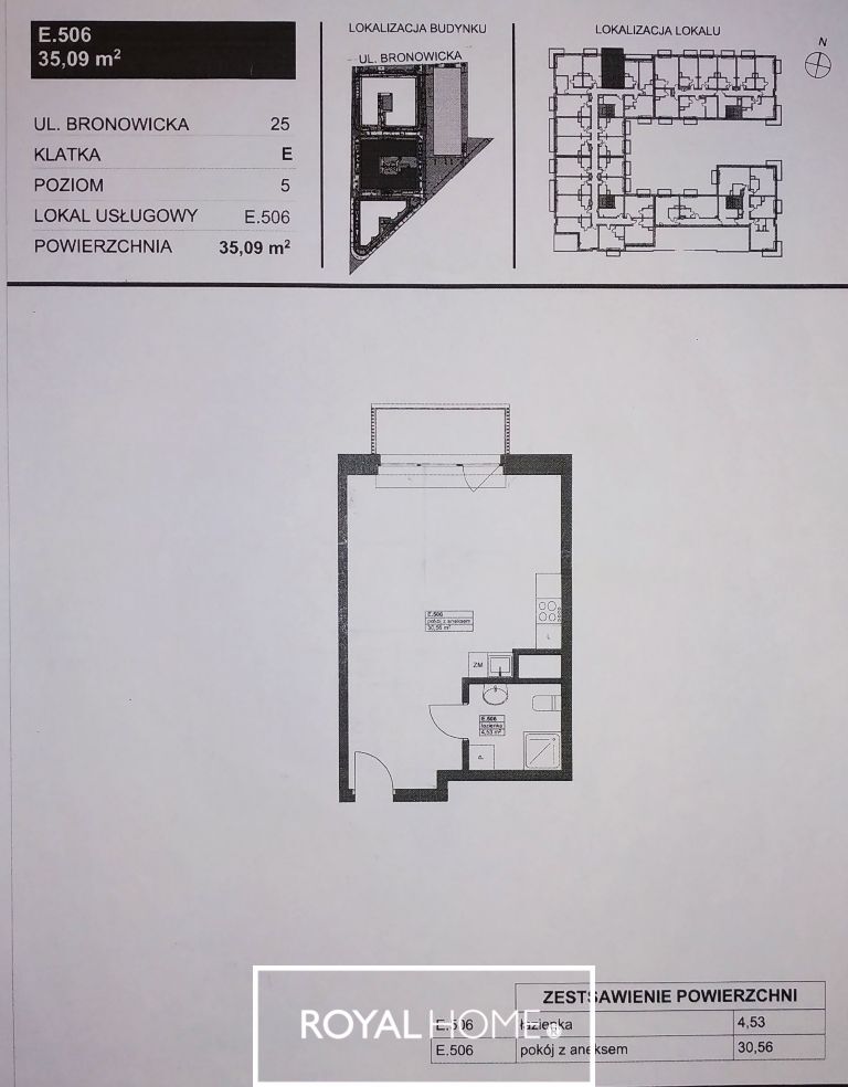 Mieszkanie, 1 pok., 33 m2, Szczecin Gumieńce (7)