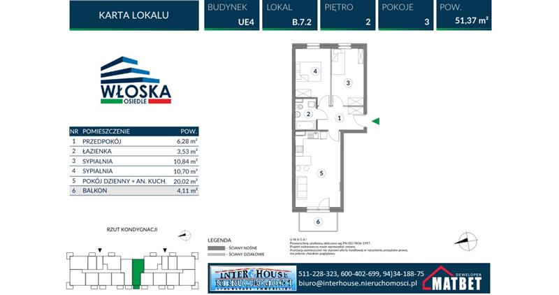 Nowe 2-stronne 3pok, balkon, Unii Europejskiej (8)