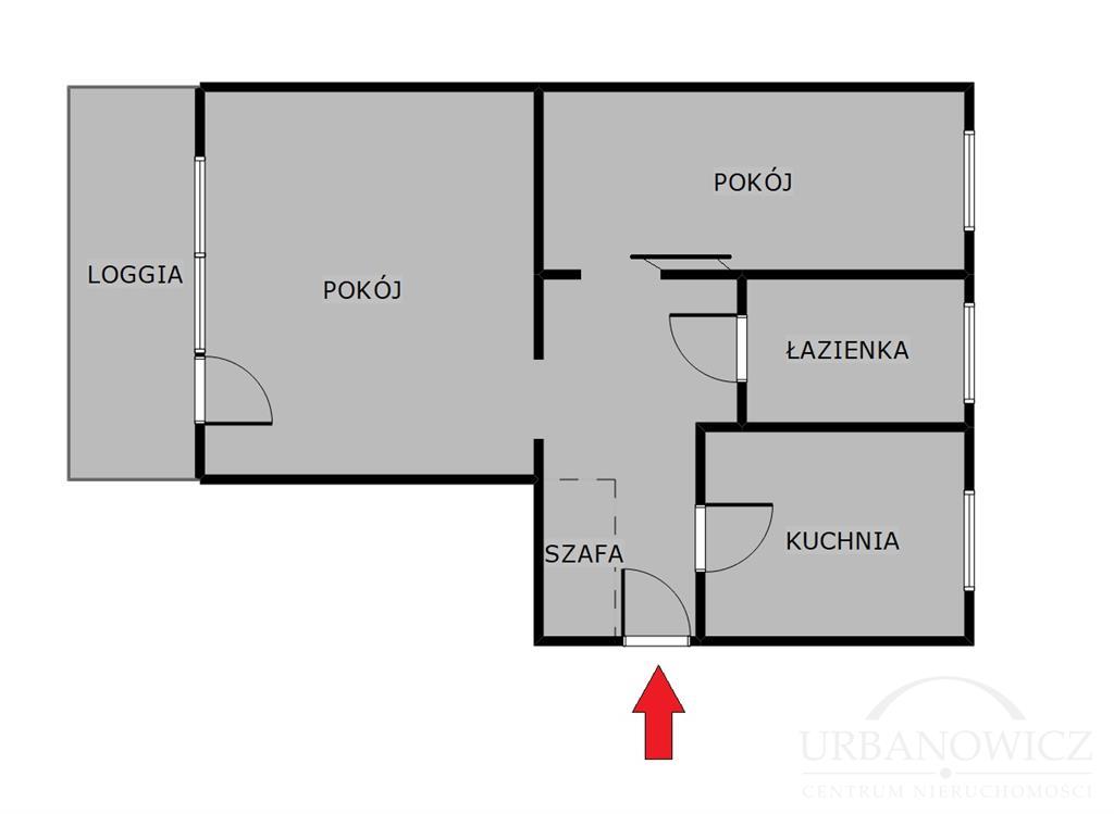 2-pok. mieszkanie z dużą loggią na parterze. (12)