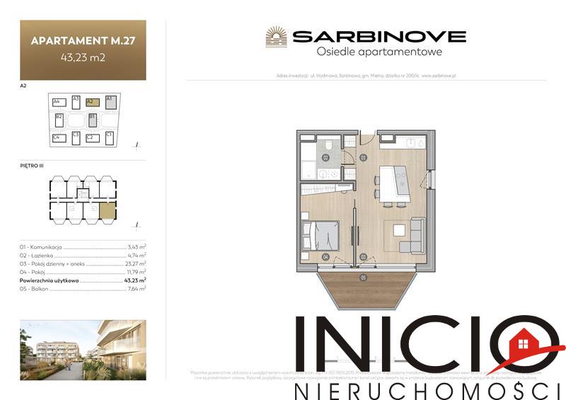 Mieszkanie - Sarbinowo Sarbinove Osiedle Apartemtn (2)