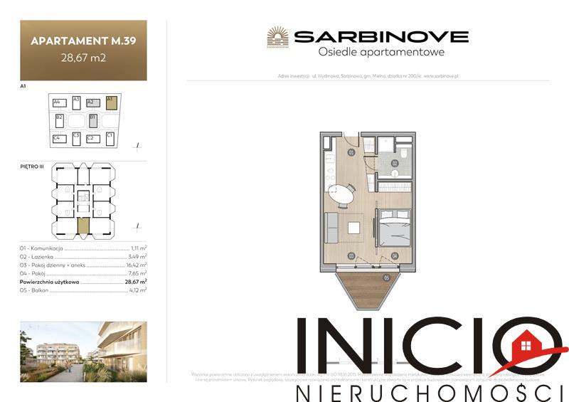 Mieszkanie - Sarbinowo Sarbinove Osiedle Apartemtn (2)