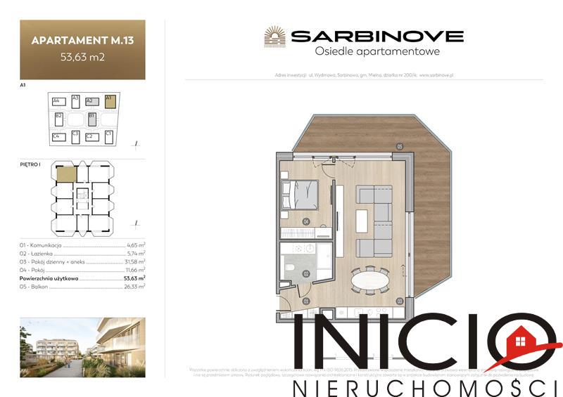 Mieszkanie - Sarbinowo Sarbinove Osiedle Apartemtn (2)