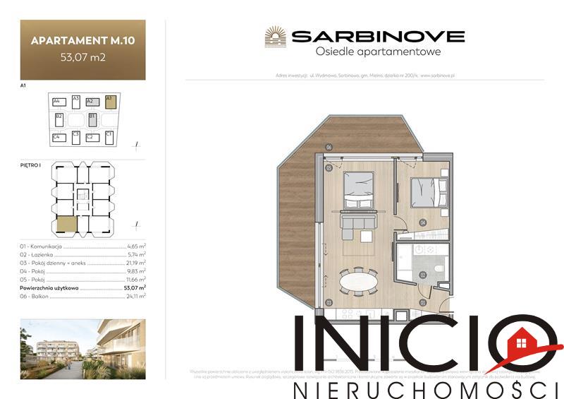 Mieszkanie - Sarbinowo Sarbinove Osiedle Apartemtn (2)