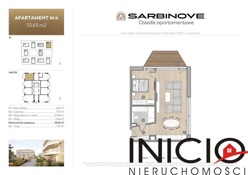 Mieszkanie - Sarbinowo Sarbinove Osiedle Apartemtn (2)