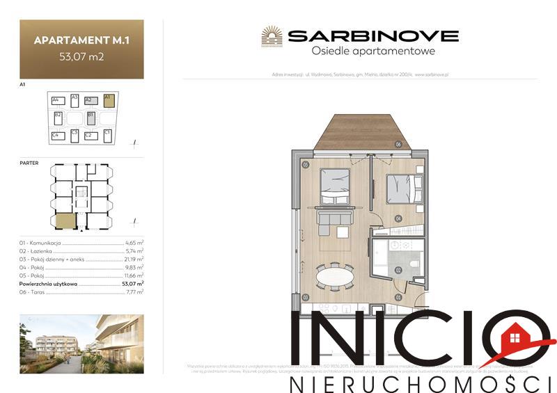 Mieszkanie - Sarbinowo Sarbinove Osiedle Apartemtn (2)