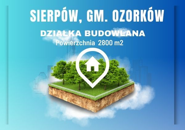 Działka budowlana mieszkaniowo - usługowa w zielon (1)