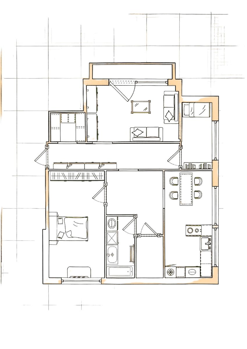 Przestronne mieszkanie 87,5 m2 do remontu (8)