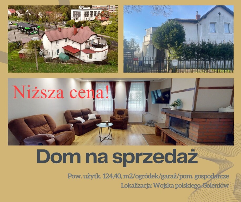 Parter domu Goleniów na sprzedaż ok 130 m2 (1)