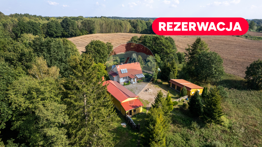 Dom blisko jeziora – przestrzeń, cisza, natura! (1)